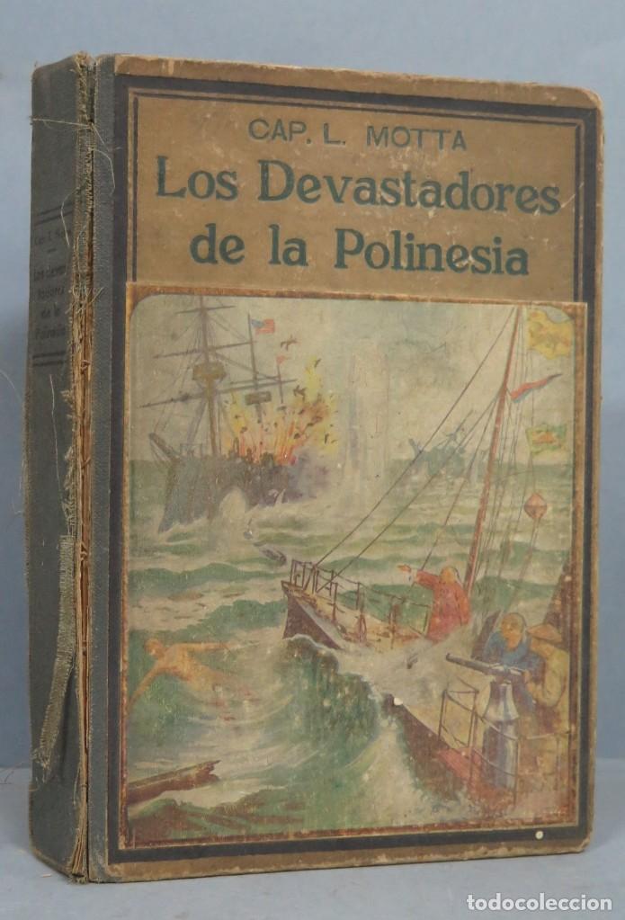 Libros antiguos: LOS DEVASTADORES DE LA POLINESIA. MOTTA. MAUCCI - Foto 1