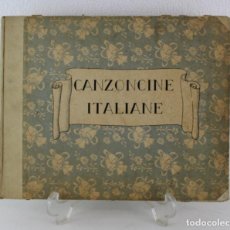 Libros antiguos: G. FANCIULLI / V. MORELL - CANZONCINE ITALIANE - 1931 - LIBRERIA DELLO STATTO ROMA
