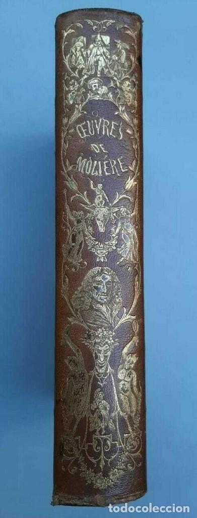 Libros antiguos: Oeuvres de Moliere - 1845 - Foto 2