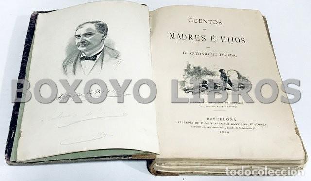 Libros antiguos: TRUEBA, Antonio de. Cuentos de color de madres e hijos - Foto 2