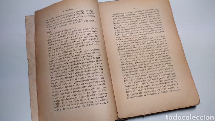 Libros antiguos: Colecci&oacute;n Hispano - Americana - La enterrada viva - Alejandro Dumas - Foto 5