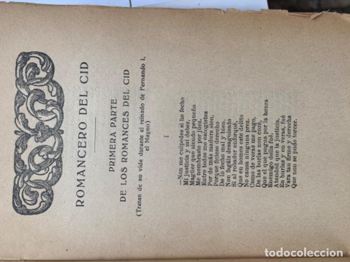 Libros antiguos: Romancero del Cid - Foto 3