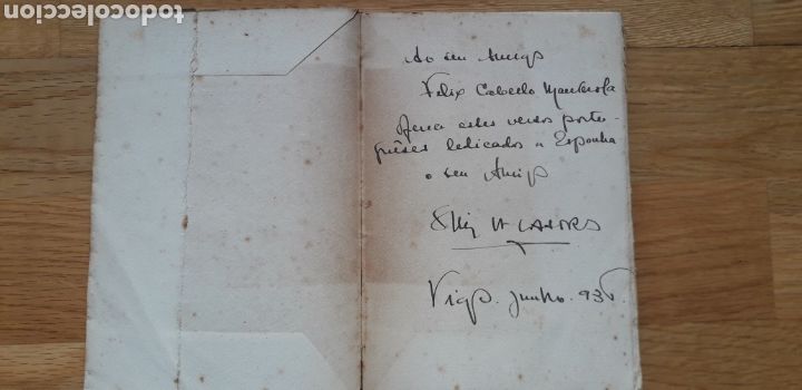 Libros antiguos: A MANTILHA DE MEDRONHOS, EUGENIO CASTRO, - Foto 2
