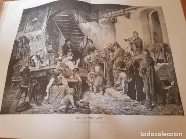 Libros antiguos: ALBUM ART&Iacute;STICO 1882 - Foto 3