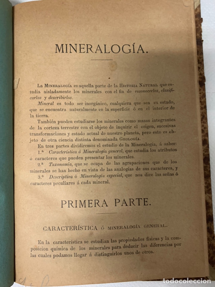 Libros antiguos: L- Mineralog&iacute;a - Foto 3
