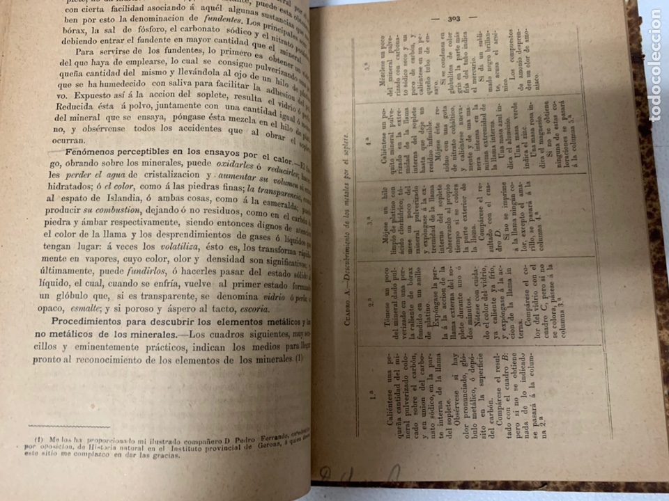 Libros antiguos: L- Mineralog&iacute;a - Foto 6
