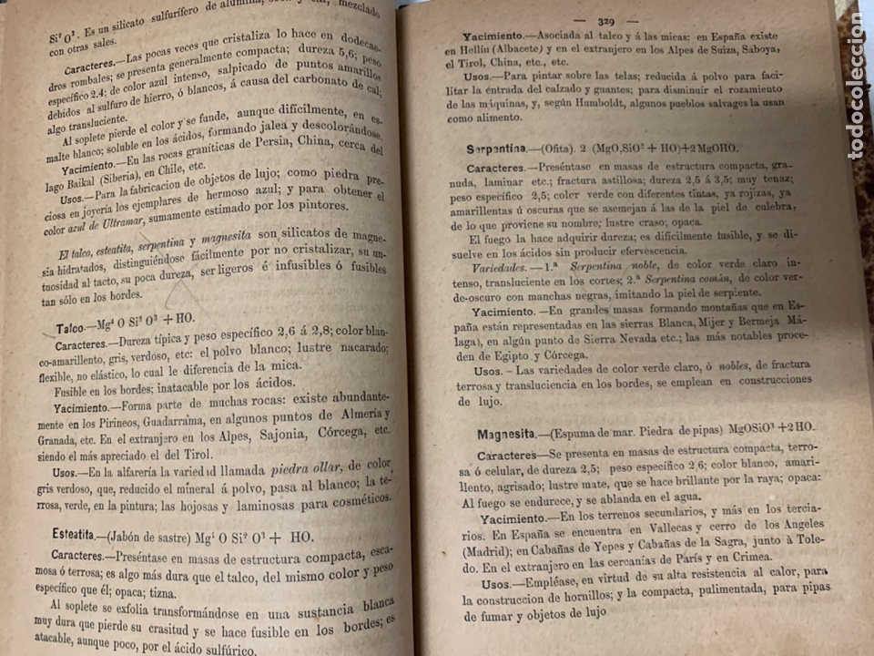Libros antiguos: L- Mineralog&iacute;a - Foto 8
