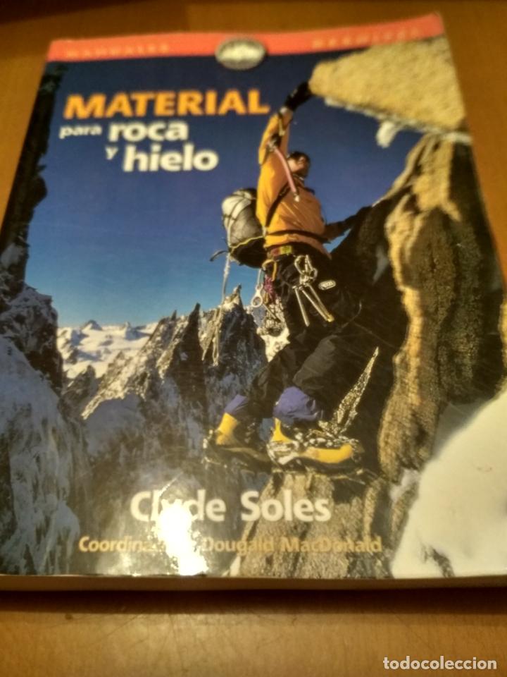 Libros antiguos: Material para roca y hielo - Foto 1