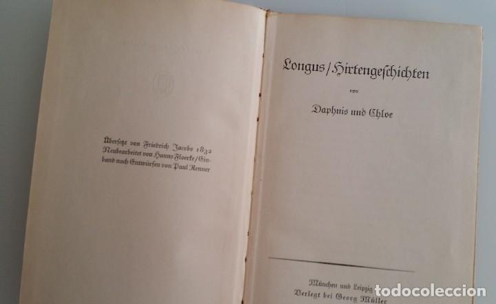 Libros antiguos: Daphnis y Chloe, 1918 - Foto 6