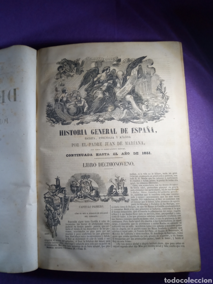 Libros antiguos: Historia de Espa&ntilde;a. 1854. - Foto 2