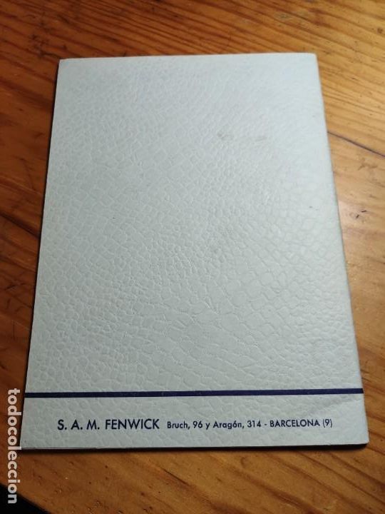 Libros antiguos: HERRAMIENTAS DE CORTE FENWICK. Cat&aacute;logo n.&ordm; 1. 44 pp. - Foto 4