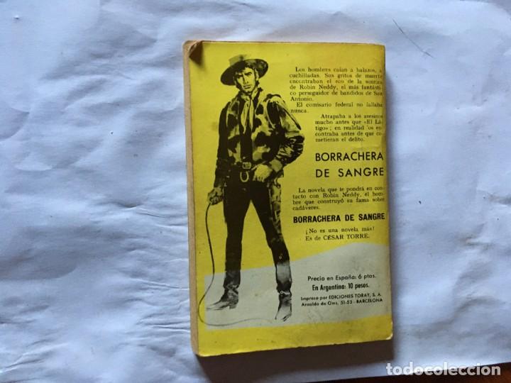 Libros antiguos: novela del oeste el implacable n&ordm; 27 antigua a&ntilde;o 1961 - Foto 3