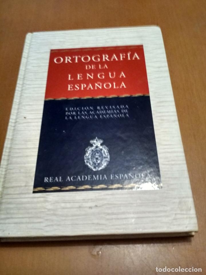 Libros antiguos: Ortograf&iacute;a de la lengua espa&ntilde;ola - Foto 1