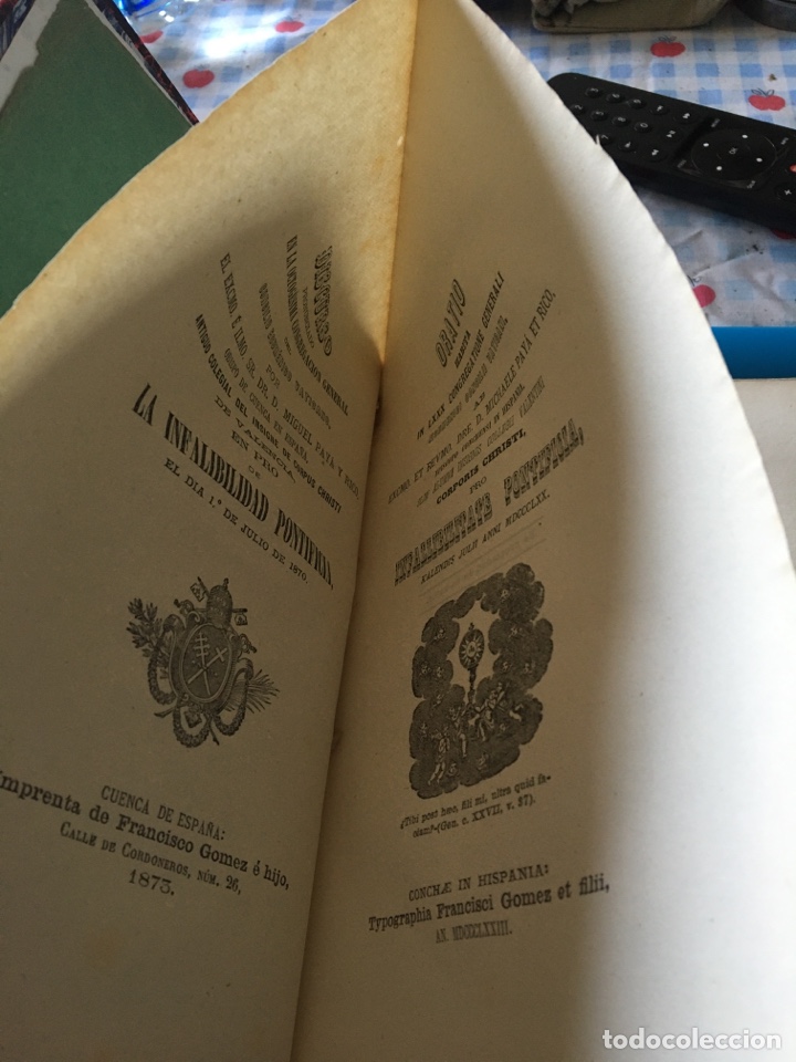 Libros antiguos: Cuenca 1875 - Foto 2