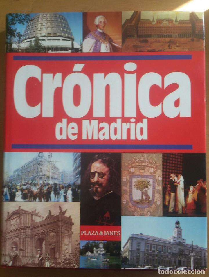 Libros antiguos: Cr&oacute;nica de Madrid Plaza y Janes - Foto 1