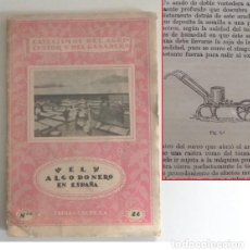 Libros antiguos: ANTIGUO LIBRO - EL ALGODONERO EN ESPAÑA - CATECISMOS DEL AGRICULTOR Y GANADERO - CULTIVO DE ALGODÓN