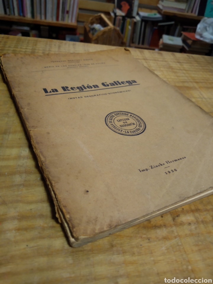 Libros antiguos: LA REGION GALLEGA. 1936 #CJ2 - Foto 3