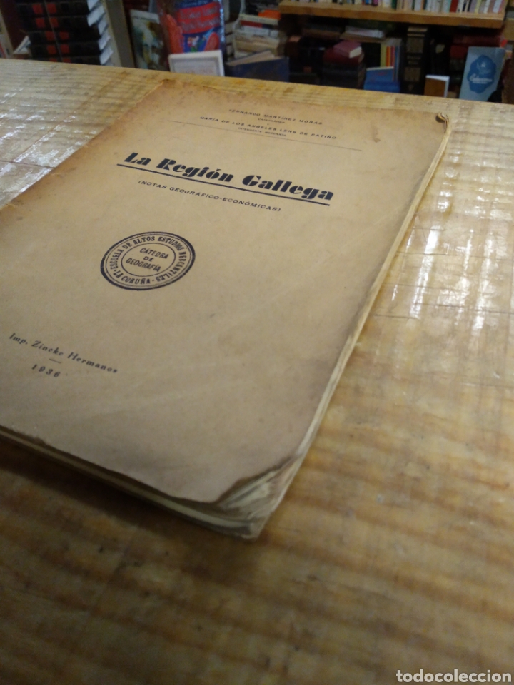 Libros antiguos: LA REGION GALLEGA. 1936 #CJ2 - Foto 4
