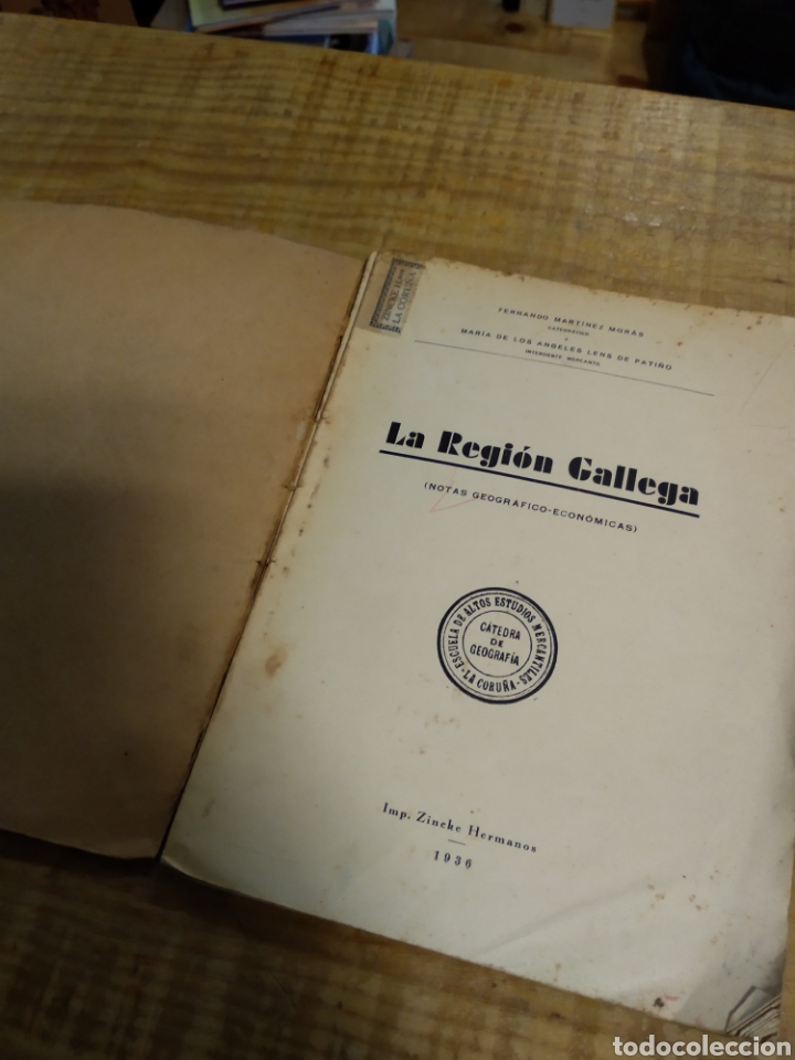 Libros antiguos: LA REGION GALLEGA. 1936 #CJ2 - Foto 5