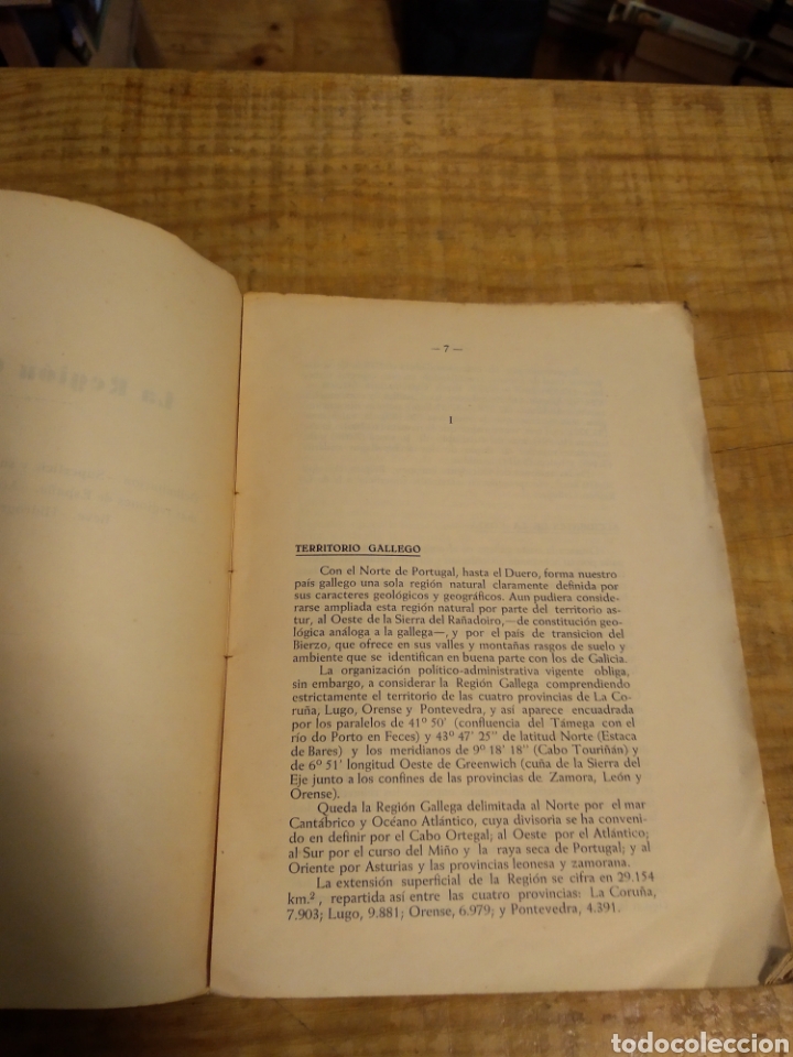 Libros antiguos: LA REGION GALLEGA. 1936 #CJ2 - Foto 9
