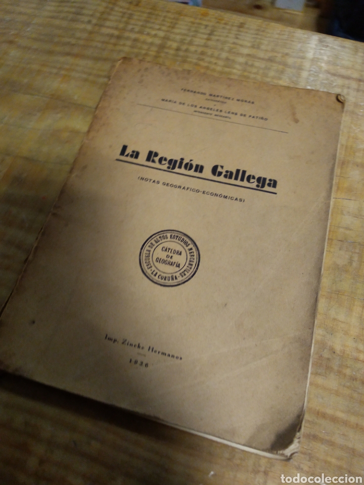Libros antiguos: LA REGION GALLEGA. 1936 #CJ2 - Foto 1