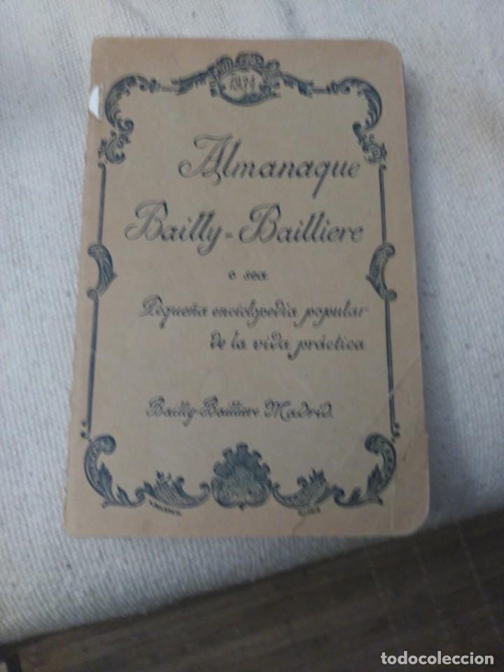Libros antiguos: Almanaque Bailly Bailliere - Foto 1