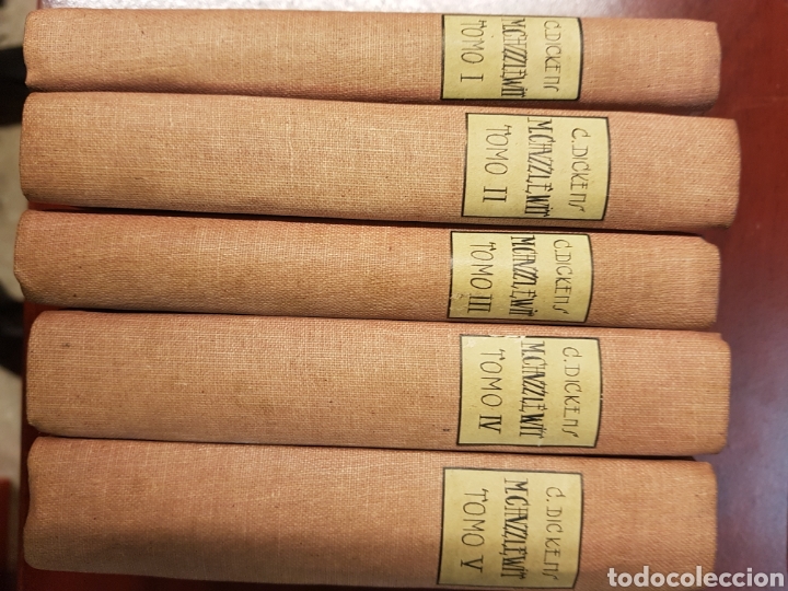 Libros antiguos: MARTIN CHUZZLEWIT - C. DICKENS - 1933 - CALPE - 5 TOMOS - COMPLETA - Foto 1