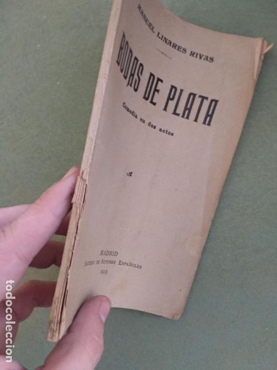 Libros antiguos: LINARES RIVAS, Manuel - Bodas de Plata. (Comedia en dos actos) - Foto 2