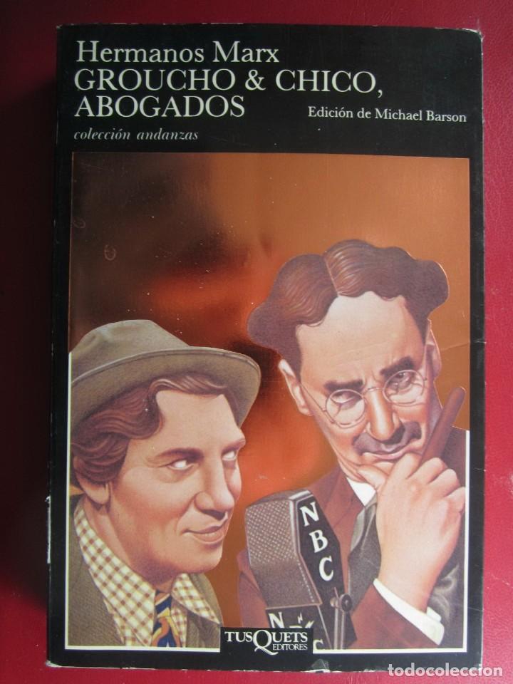Libros antiguos: (33) LIBRO GROUCHO & CHICO ABOGADOS - Foto 1