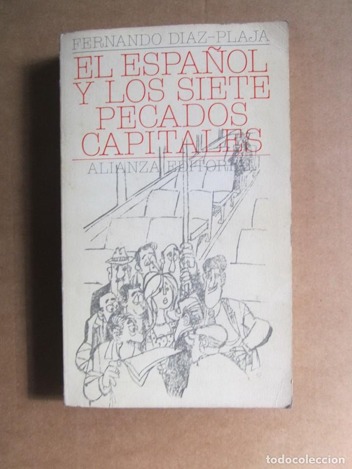 Libros antiguos: LIBRO EL ESPA&Ntilde;OL Y LOS SIETE PECADOS CAPITALES - Foto 1