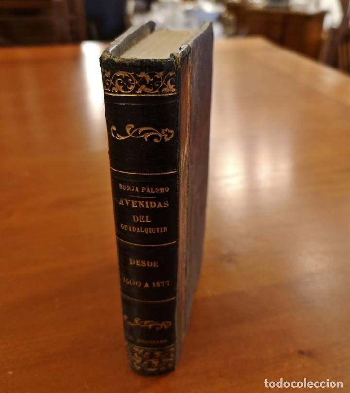 Libros antiguos: Memoria Riadas Guadalquivir - Foto 5