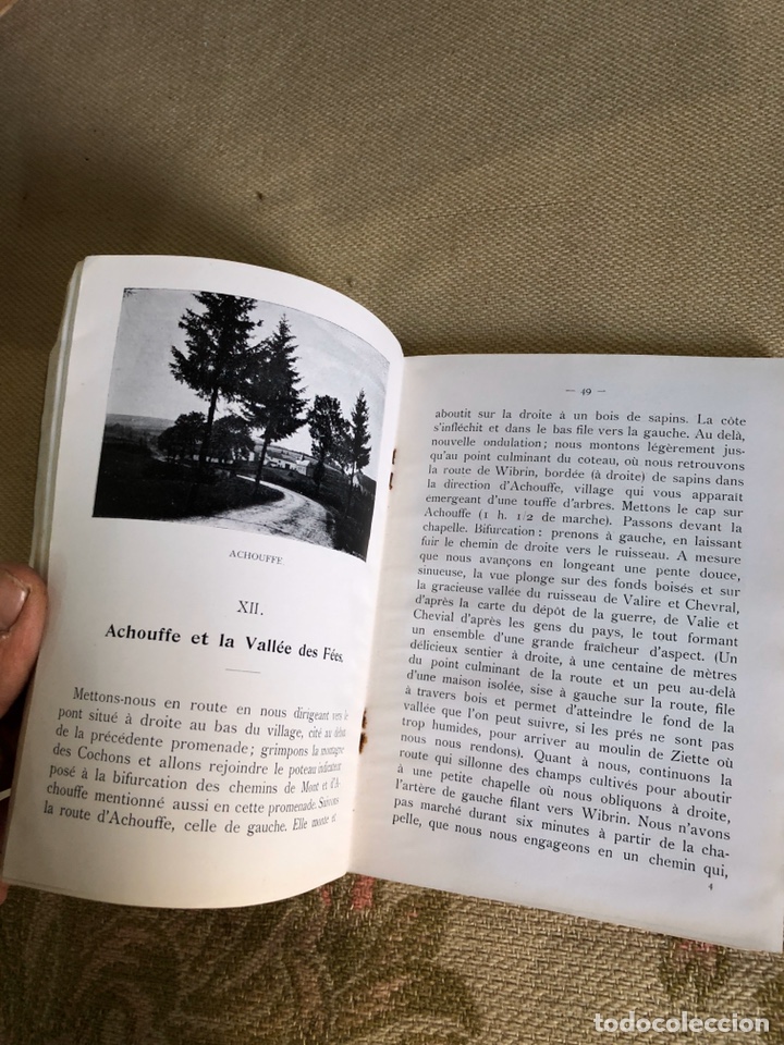 Libros antiguos: PROMENADES Aux ENVIRONS DE HOUFFALIZE - Foto 3