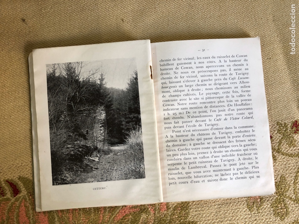 Libros antiguos: PROMENADES Aux ENVIRONS DE HOUFFALIZE - Foto 4