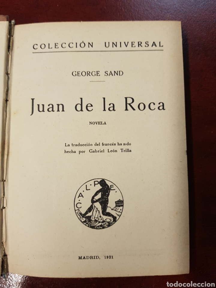 Libros antiguos: JUAN DE LA ROCA - GEORGE SAND - 1921 - CALPE - Foto 3