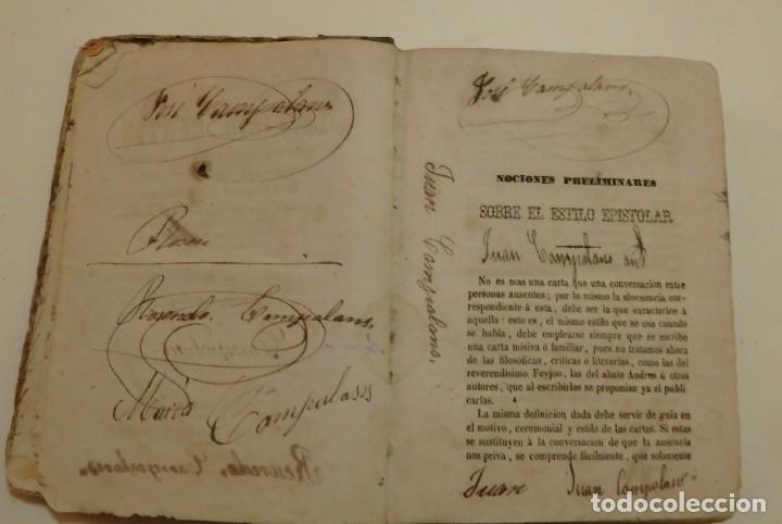 Libros antiguos: Nov&iacute;simo estilo de escribir cartas. - Foto 4