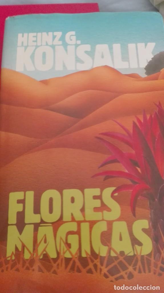 Libros antiguos: Flores m&aacute;gicas Heinz G. Konsalik - Foto 1