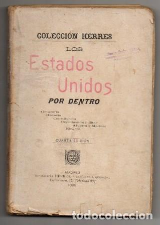 Livres anciens: LOS ESTADO UNIDOS POR DENTRO. COLECCI&Oacute;N HERRES - A-AM-739