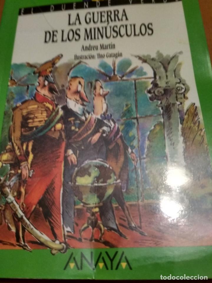 Libros antiguos: La guerra de los min&uacute;sculos - Foto 1