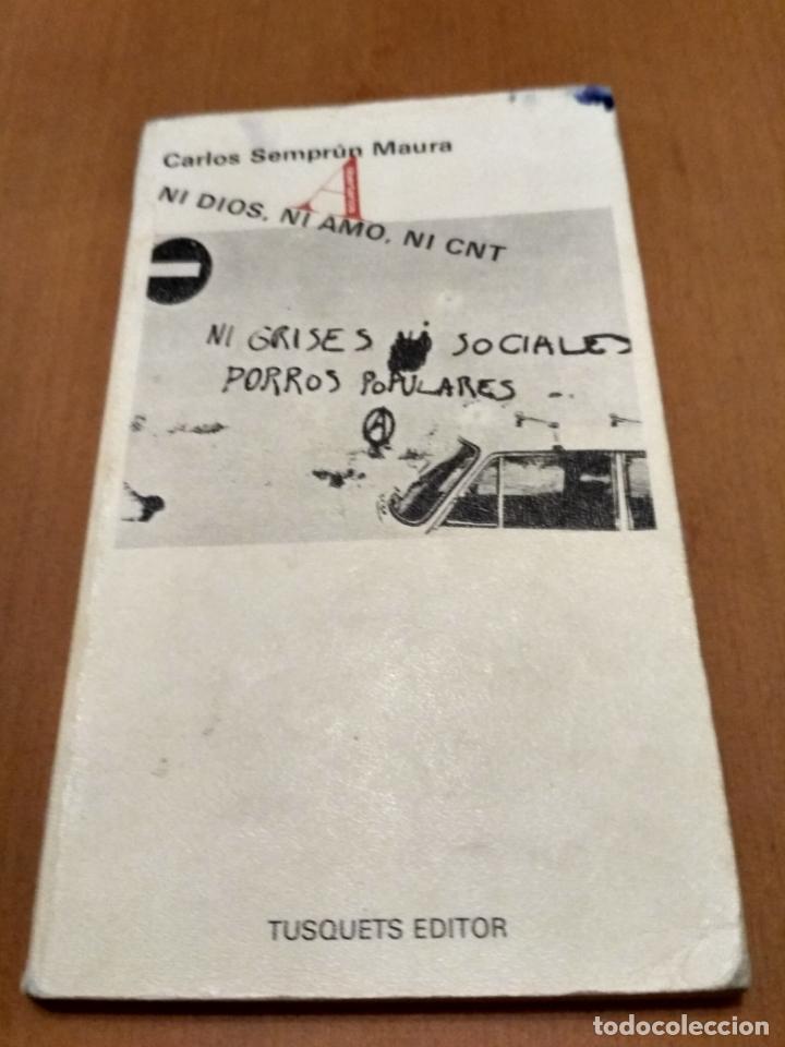 Libros antiguos: Ni Dios ,Ni Amo,Ni CNT - Foto 1