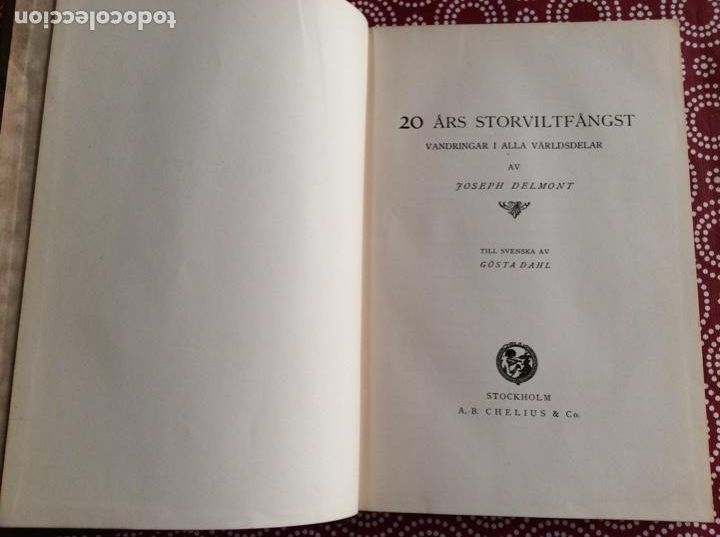 Libros antiguos: 20 &Aring;RS STORVILTF&Aring;NGST. - Foto 2