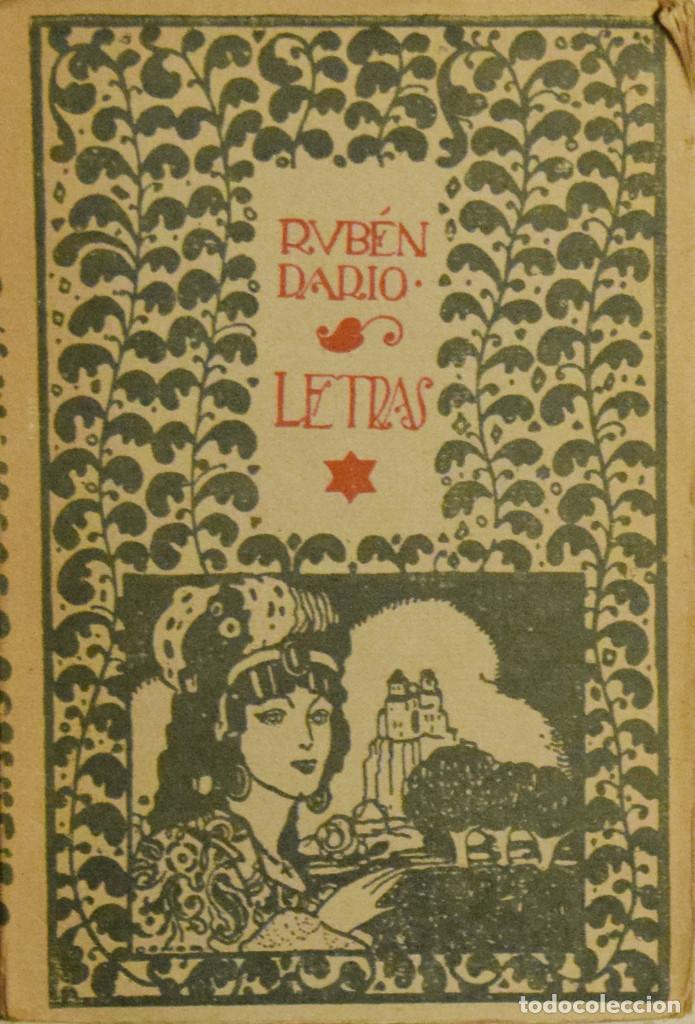 Libros antiguos: LETRAS - Rub&eacute;n DAR&Iacute;O - Foto 1