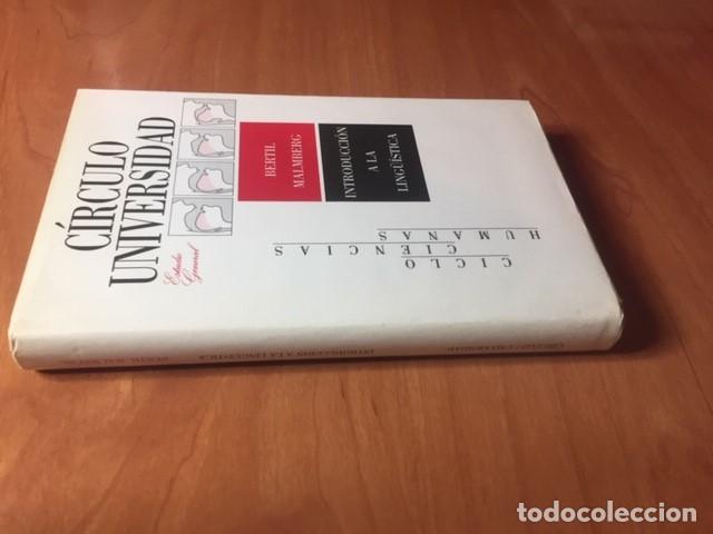 Libros antiguos: Introducci&oacute;n a la ling&uuml;&iacute;stica, Bertil Malmberg, Circulo Universidad - Foto 2