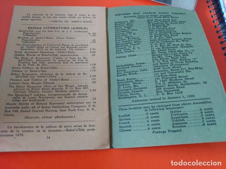 Libros antiguos: Libro en esperanto - Foto 3