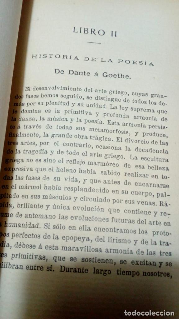 Libros antiguos: Historia drama musical.  Eduardo SCHUR&Eacute;. - Foto 3
