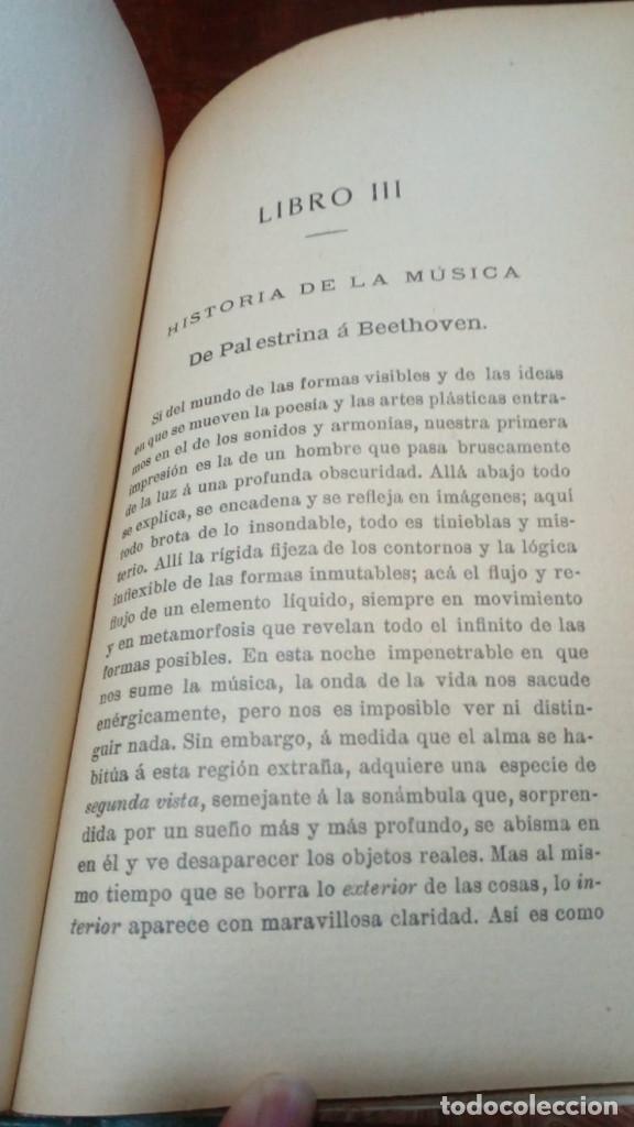 Libros antiguos: Historia drama musical.  Eduardo SCHUR&Eacute;. - Foto 6