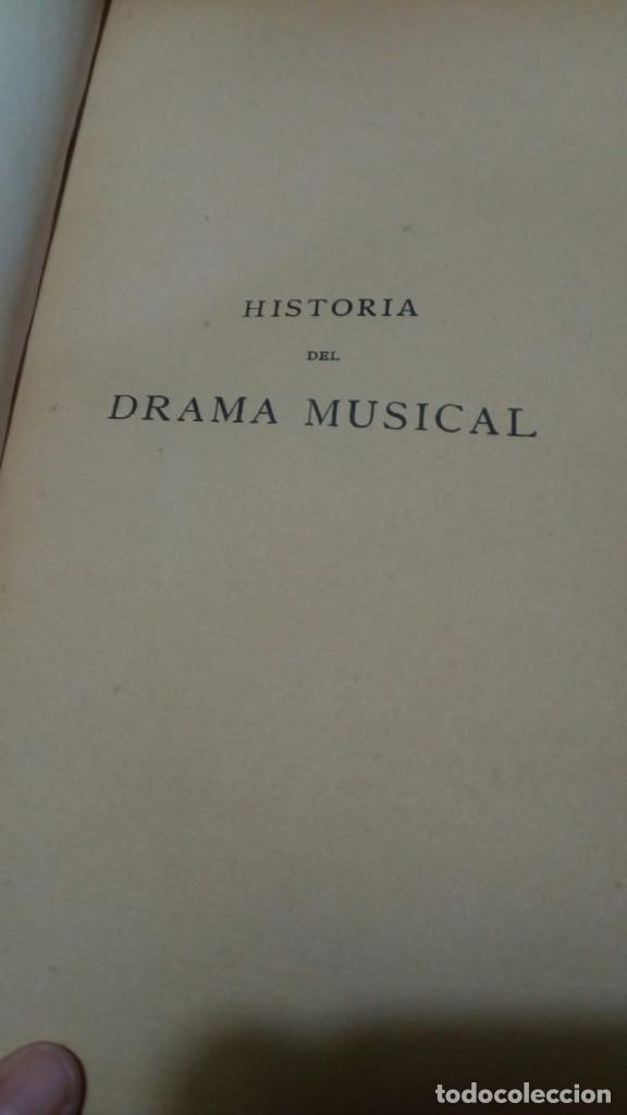 Libros antiguos: Historia drama musical.  Eduardo SCHUR&Eacute;. - Foto 7