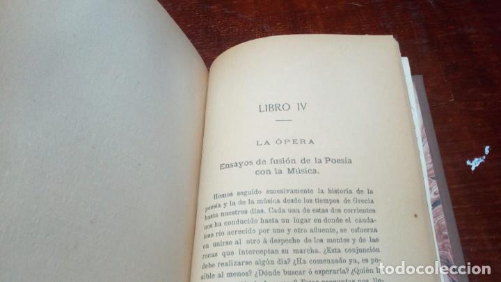 Libros antiguos: Historia drama musical.  Eduardo SCHUR&Eacute;. - Foto 8