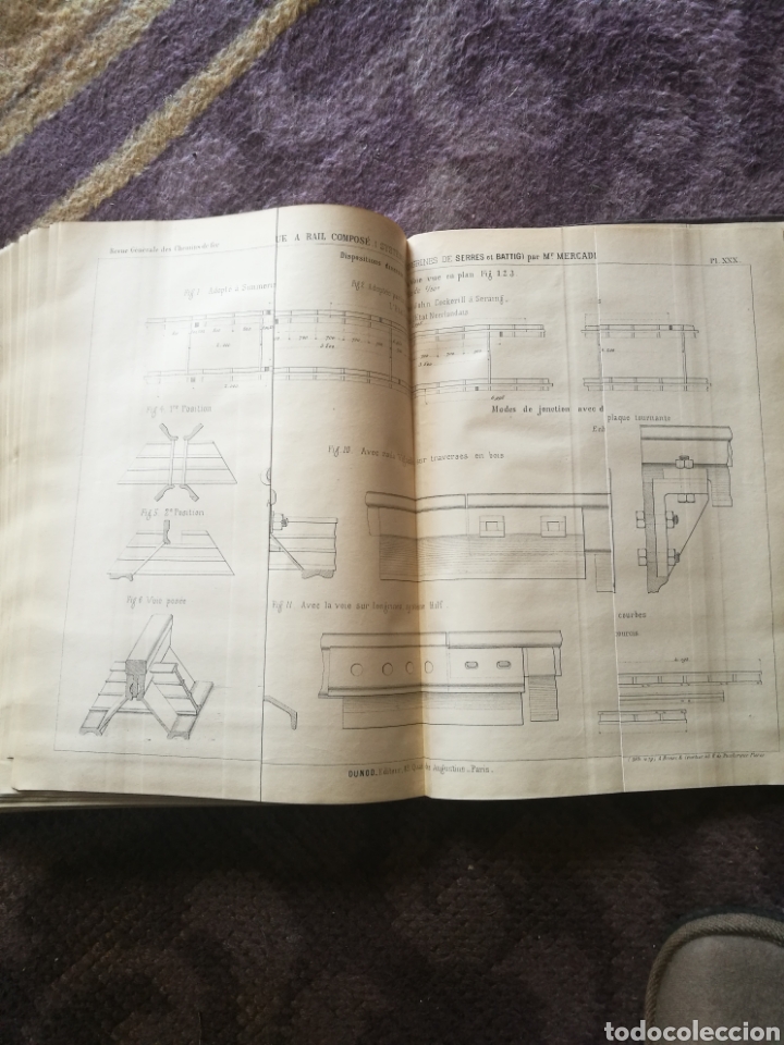 Libros antiguos: Libro de mecanica de tren - Foto 2