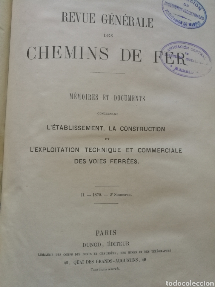 Libros antiguos: Libro de mecanica de tren - Foto 1