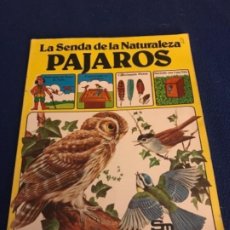 Libros antiguos: LA SENDA DE LA NATURALEZA, PAJAROS.-MALCON HART- EDICIONES PLESA.- 1977.-TAPAS. Lote 195328907
